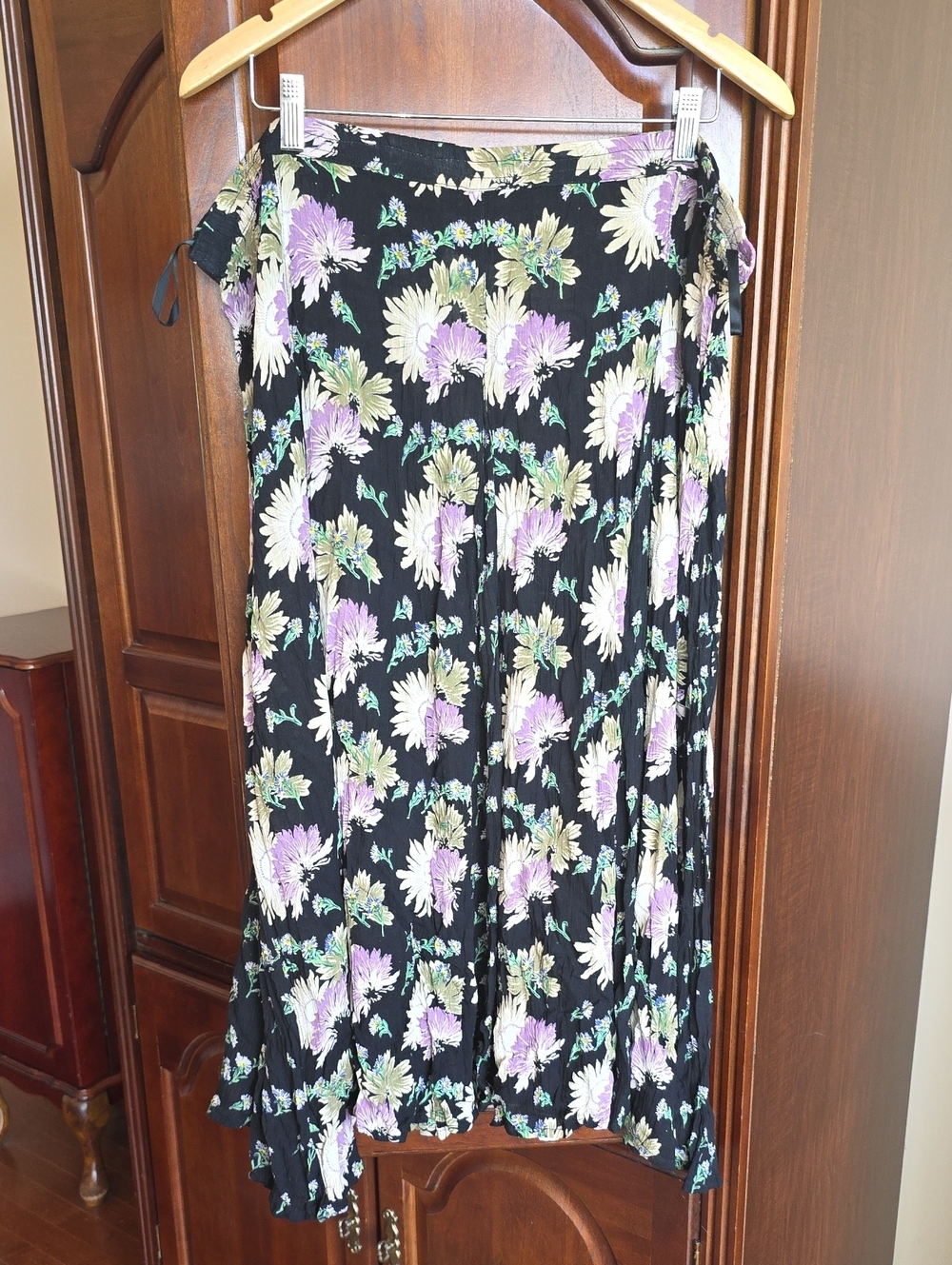Neo Nostalgia Floral Maxi Skirt Lg Petite